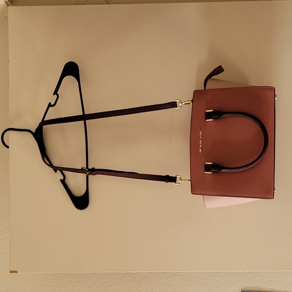 NEW Michael Kors, Selma, Rose Multi, Satchel, Leather, Size NS - Picture 14 of 16